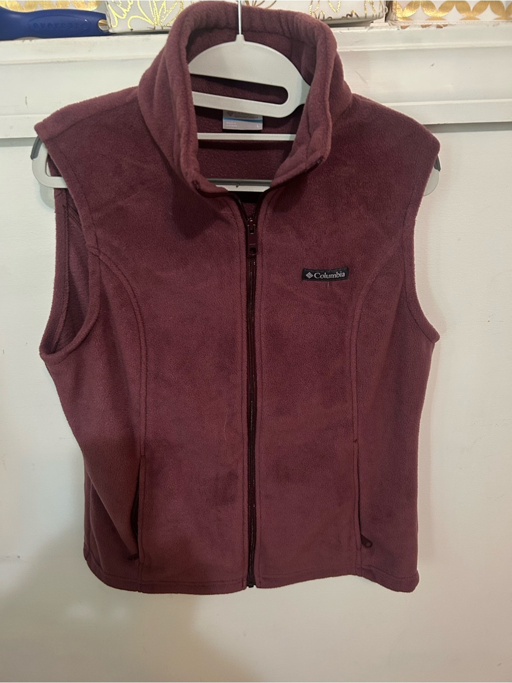 Columbia Blush color Sleeveless Fleece Vest
